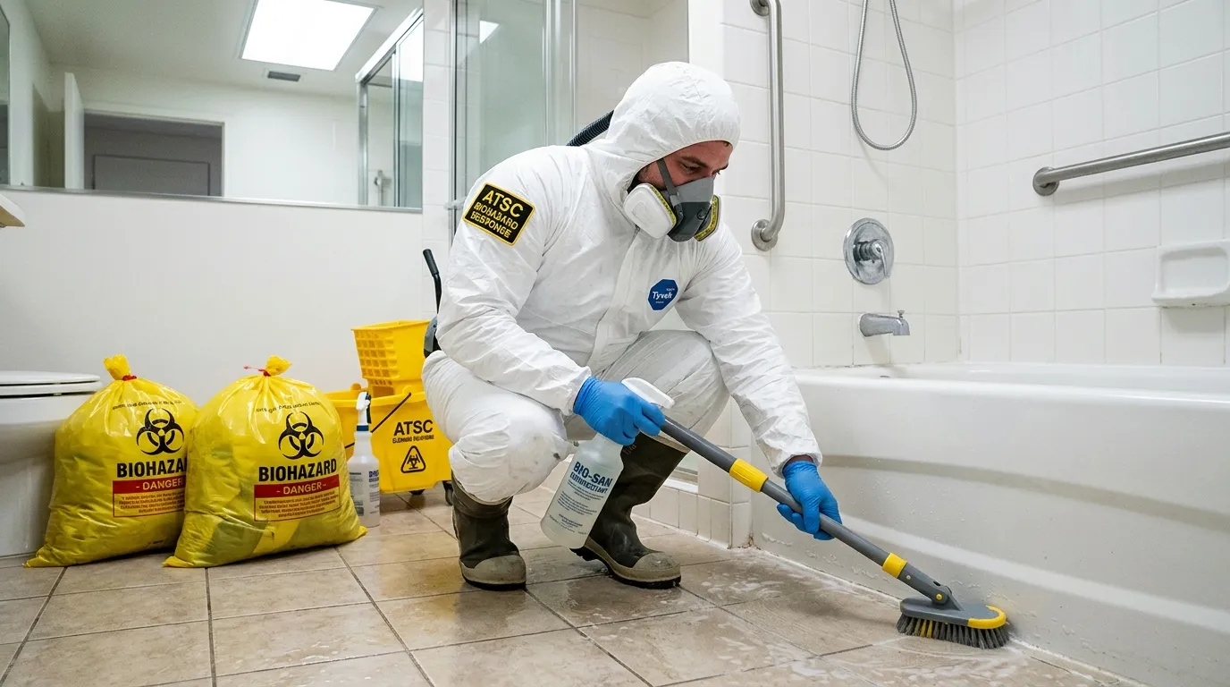 Decontamination equipment deployed for Blood Cleanup in Ramtown